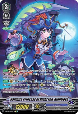 Vampire Princess of Night Fog, Nightrose [V Format] (V.2 - Special Parallel)