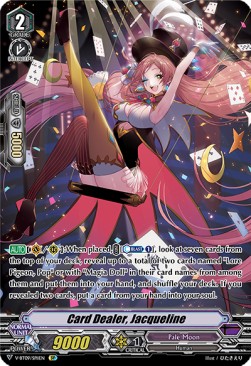 Card Dealer, Jacqueline [V Format] (V.2 - Special Parallel)