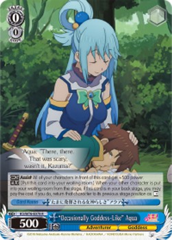 "Occasionally Goddess-Like" Aqua (V.1 - Rare)