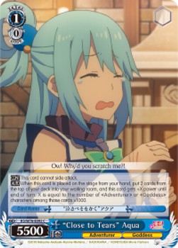 "Close to Tears" Aqua