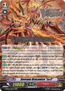 Dragonic Overlord "The X" [G Format] (V.1 - Triple Rare)