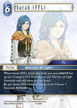 Sarah (FFL) (12-099)