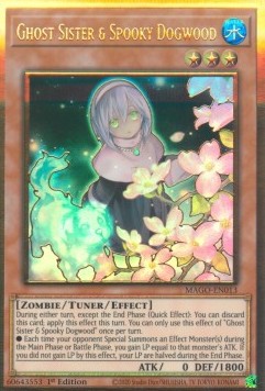 Ghost Sister & Spooky Dogwood (V.2 - Premium Gold Rare)