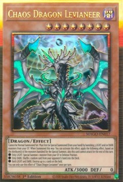 Chaos Dragon Levianeer (V.1 - Premium Gold Rare)