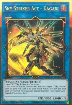 Sky Striker Ace - Kagari (V.1 - Premium Gold Rare)