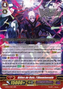 Abominable One, Gilles de Rais [G Format] (V.1 - Triple Rare)