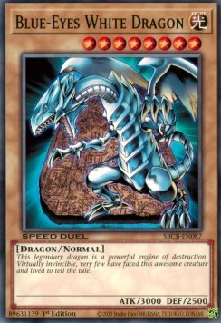 Blue-Eyes White Dragon (V.1 - Common)