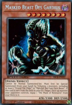 Masked Beast Des Gardius (V.2 - Secret Rare)