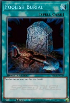 Foolish Burial (V.2 - Secret Rare)