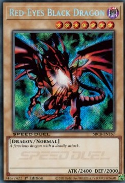 Red-Eyes Black Dragon (V.2 - Secret Rare)