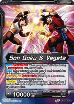 Son Goku & Vegeta // Gogeta, Fateful Fusion