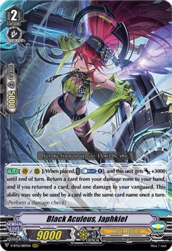 Black Aculeus, Japhkiel [V Format] (V.1 - Triple Rare)