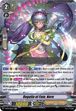 Regalia of Fate, Norn [V Format] (V.1 - Double Rare)