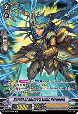 Knight of Spring's Light, Perimore [V Format] (V.2 - Special Parallel)