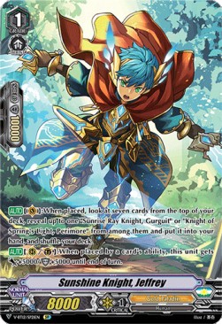 Sunshine Knight, Jeffrey [V Format] (V.2 - Special Parallel)