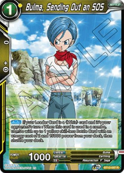 Bulma, Sending Out an SOS