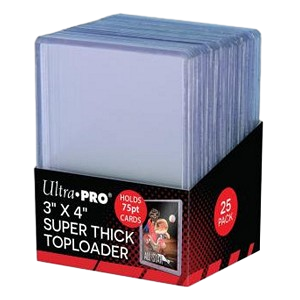 25 Ultra Pro Super Thick Toploaders