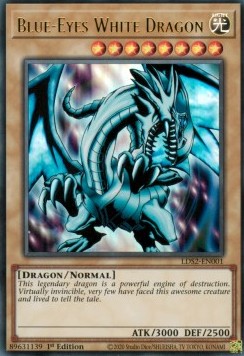 Blue-Eyes White Dragon (V.1 - Ultra Rare)