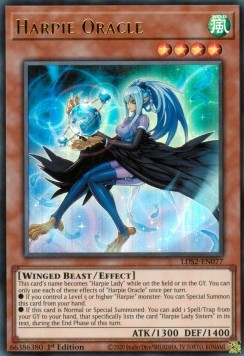 Harpie Oracle (V.1 - Ultra Rare)