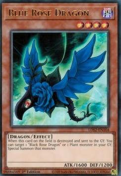 Blue Rose Dragon (V.1 - Ultra Rare)