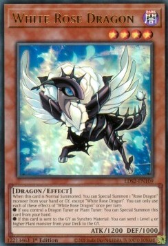 White Rose Dragon (V.1 - Ultra Rare)