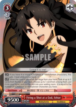 Firing a Shot at a God, Ishtar (V.1 - Rare)