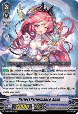 Perfect Performance, Ange [V Format] (V.1 - Vanguard Rare)