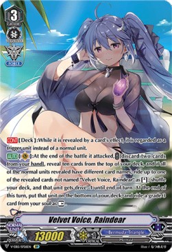 Velvet Voice, Raindear [V Format] (V.4 - Special Parallel)