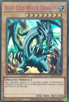 Blue-Eyes White Dragon (V.4 - Ultra Rare)