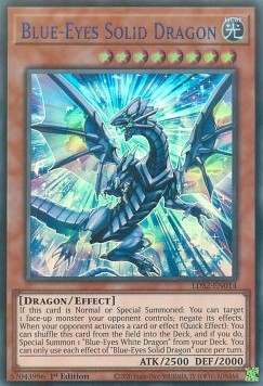 Blue-Eyes Solid Dragon (V.2 - Ultra Rare)