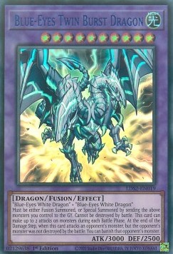 Blue-Eyes Twin Burst Dragon (V.2 - Ultra Rare)