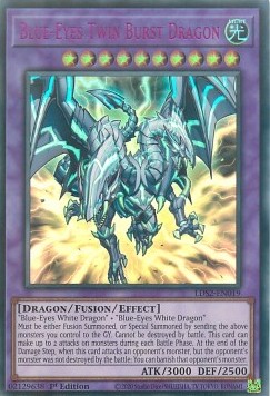 Blue-Eyes Twin Burst Dragon (V.4 - Ultra Rare)