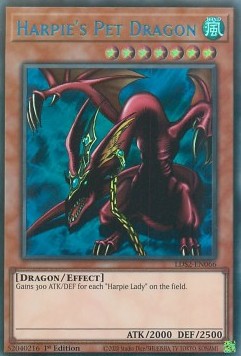 Harpie's Pet Dragon (V.2 - Ultra Rare)