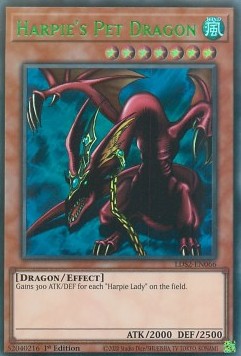 Harpie's Pet Dragon (V.3 - Ultra Rare)