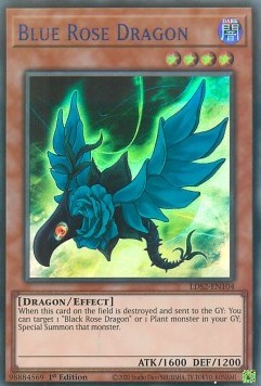 Blue Rose Dragon (V.2 - Ultra Rare)