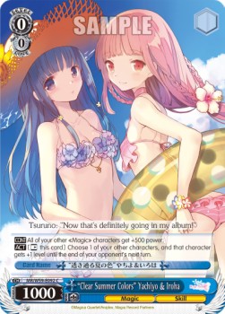 "Clear Summer Colors" Yachiyo & Iroha