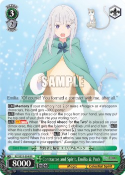 Contractor and Spirit, Emilia & Puck (V.1 - Double Rare)