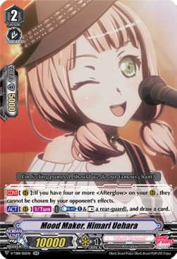 Mood Maker, Himari Uehara [V Format] (V.1 - Double Rare)