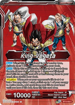 King Vegeta // King Vegeta, Head of the Saiyan Rebellion