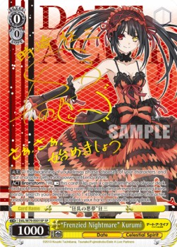 "Frenzied Nightmare" Kurumi (V.2 - Special Rare)