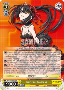 Kurumi Tokisaki (V.2 - Super Rare)