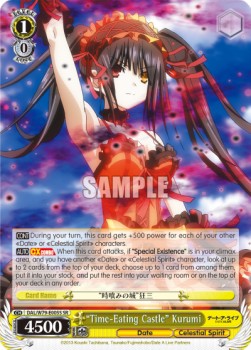 "Time-Eating Castle" Kurumi (V.2 - Super Rare)