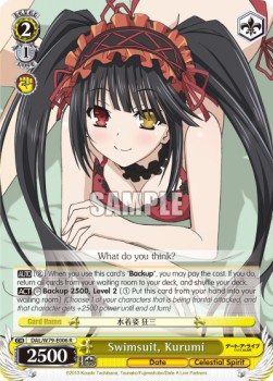 Swimsuit, Kurumi (V.1 - Rare)