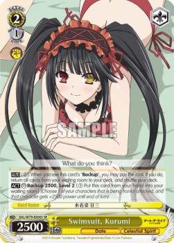 Swimsuit, Kurumi (V.2 - Super Rare)