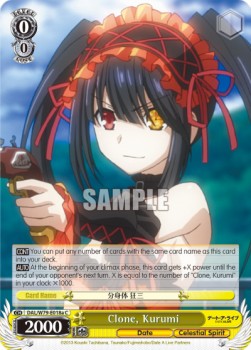 Clone, Kurumi (V.1 - Common)