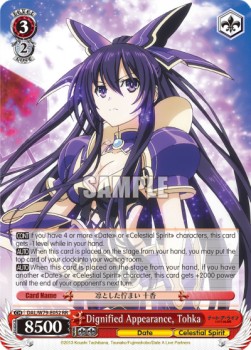 Dignified Appearance, Tohka (V.1 - Double Rare)