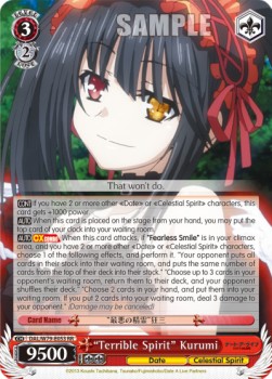 "Terrible Spirit" Kurumi (V.1 - Double Rare)