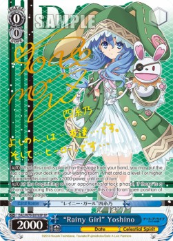 "Rainy Girl" Yoshino (V.2 - Special Rare)