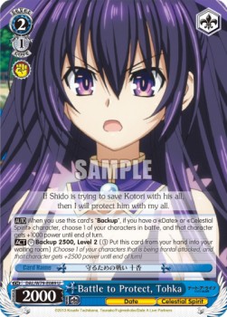 Battle to Protect, Tohka