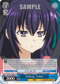 Sulking, Tohka